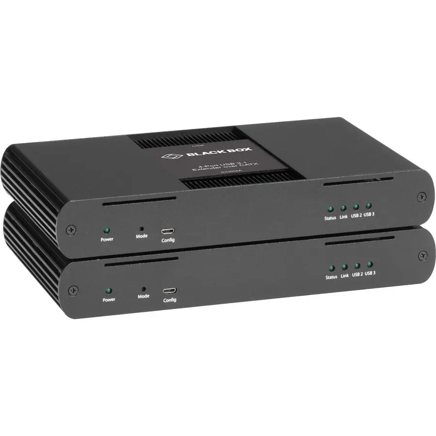 Black Box USB 3.1 Extender over CATx - 4-Port for Long-Distance High-Speed USB Connectivity