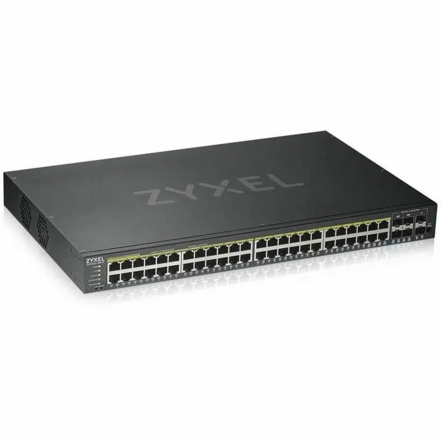 ZYXEL GS1920-48HPv2 48-Port Gigabit Smart Managed PoE Switch with NebulaFlex Technology