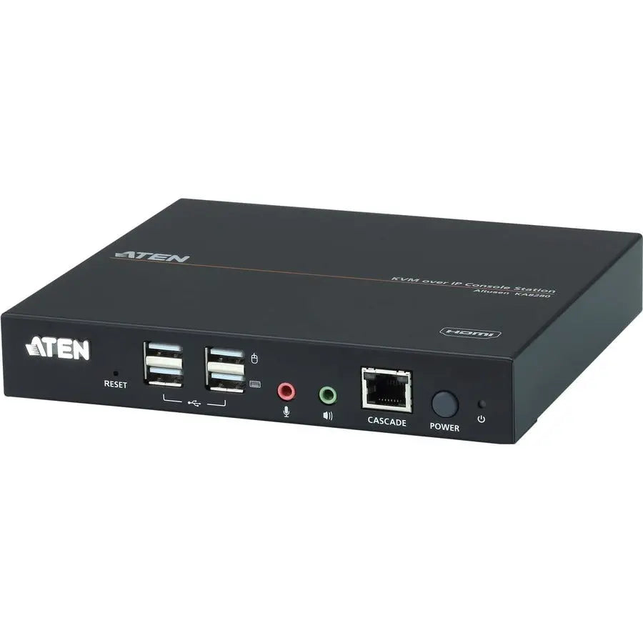ATEN Technologies HDMI KVM over IP Console Station KA8280 for Secure Remote Server Management