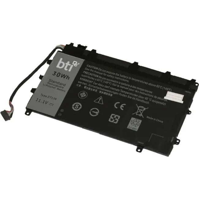 BTI Battery for Dell Latitude 13 7350 Notebook – 11.1V, 2702mAh Lithium-ion Replacement Battery