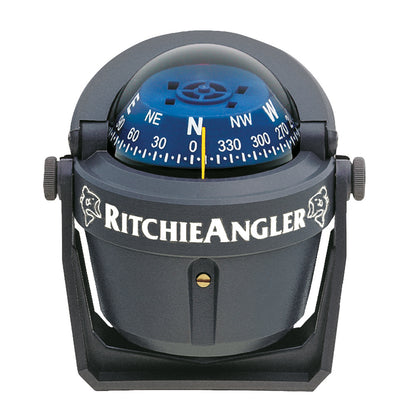 Ritchie RA-91 RitchieAngler Compass with Bracket Mount and No-Glare Finish