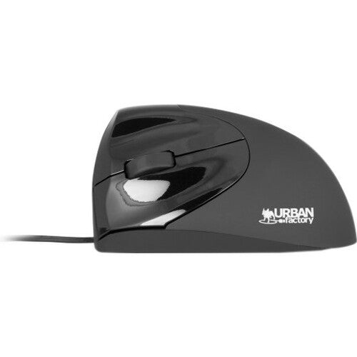 Urban Factory EML01UF-V2 USB Wired Ergo Mouse for Left-Handed Users