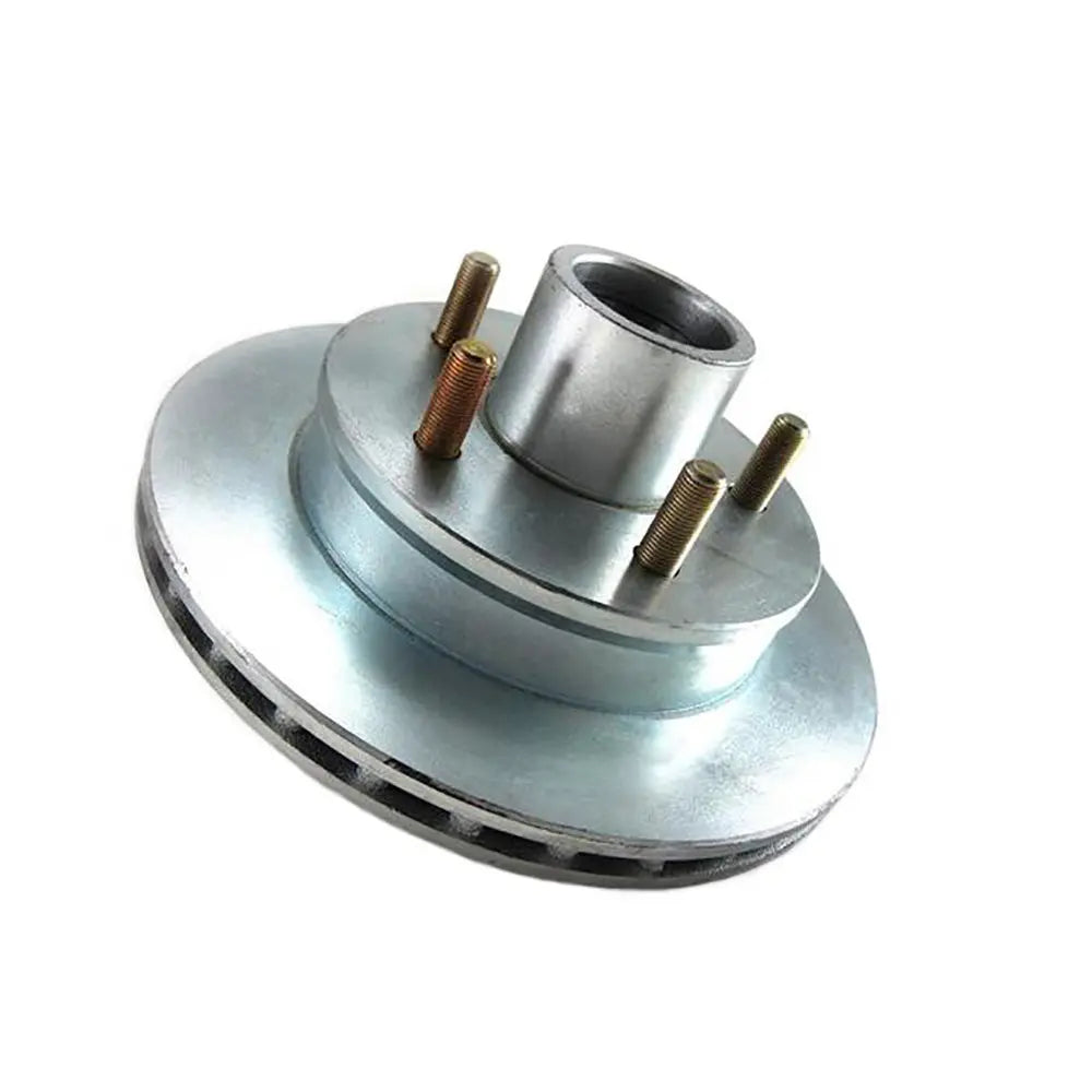 Load Rite Rotor Complete Kit Vented 9.75 Inch Integral with Dacromet Finish and 5 Stud Pattern
