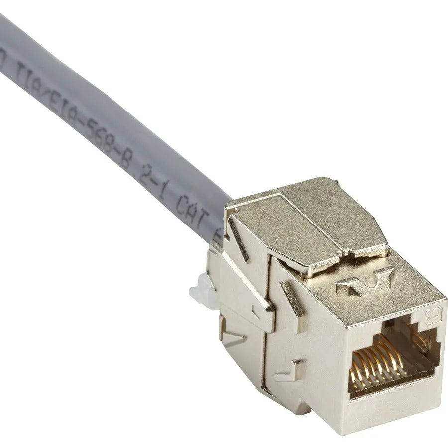 Black Box Corporation FMS300-R2 CAT6 Shielded Keystone Jack with Universal Wiring