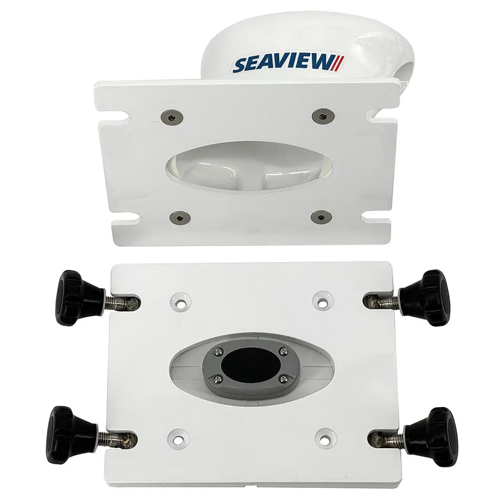 Seaview Removable Pedestal Mount Base with 7x7 Plate – White