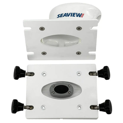 Seaview Removable Pedestal Mount Base with 7x7 Plate – White