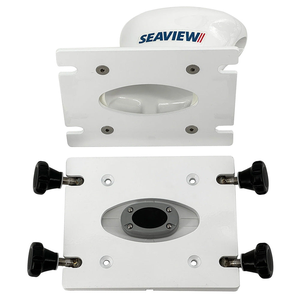 Seaview Removable Pedestal Mount Base with 7x7 Plate ? White