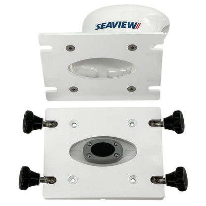 Seaview Removable Pedestal Mount Base with 7x7 Plate ? White