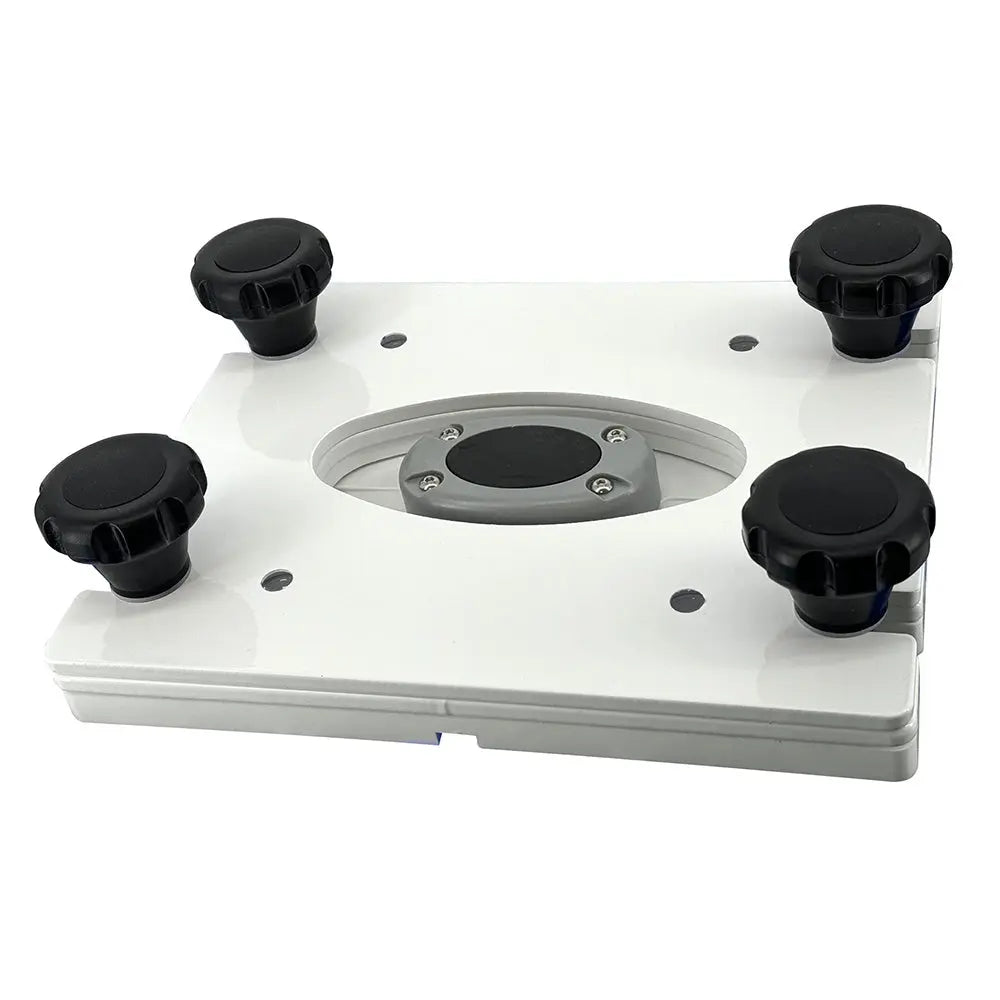 Seaview Removable Pedestal Mount Base with 7x7 Plate – White
