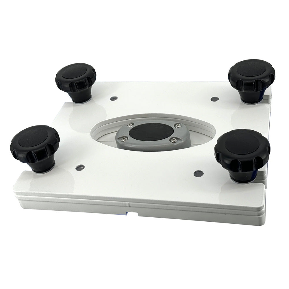 Seaview Removable Pedestal Mount Base with 7x7 Plate ? White