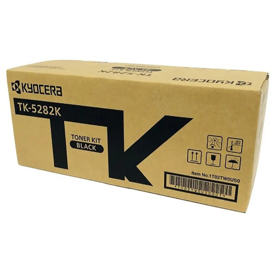 Kyocera TK-5282K Original Black Toner Cartridge for ECOSYS M6235cidn, M6635cidn, and P6235CDN