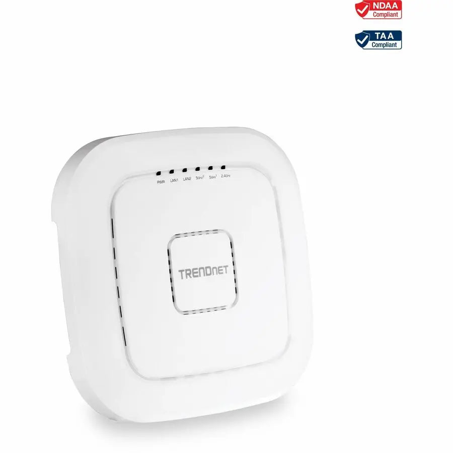 TRENDnet AC2200 Tri-Band PoE+ Indoor Wireless Access Point TEW-826DAP with MU-MIMO Technology