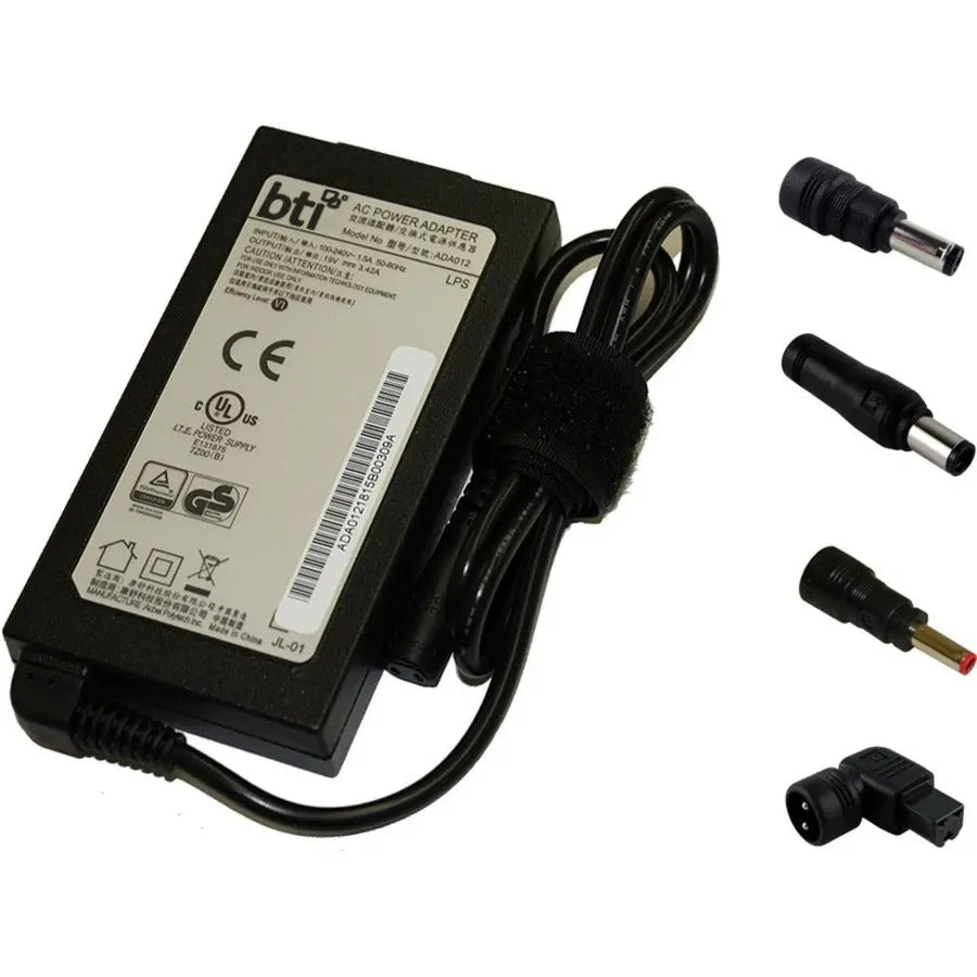BTI DELL65W-S-UNIV AC Adapter - 19V 65W Universal Power Supply for Dell Notebooks and Chromebooks