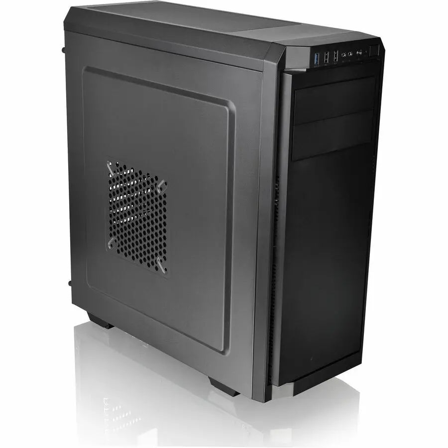 Thermaltake V100 Perforated Computer Case - ATX Mid-Tower Gaming Chassis with 7 Fan Support and Built-in PSU Cover