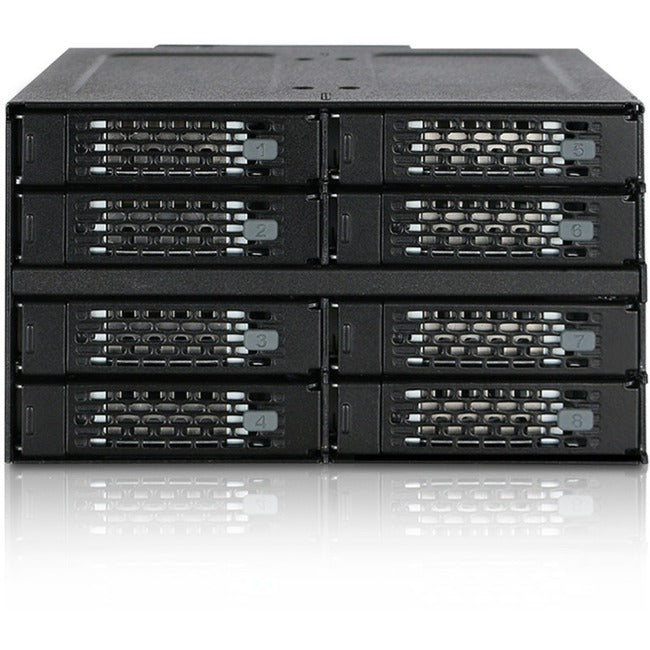 ICY DOCK ToughArmor MB508SP-B 8-Bay 2.5-Inch SAS/SATA HDD and SSD Backplane Cage