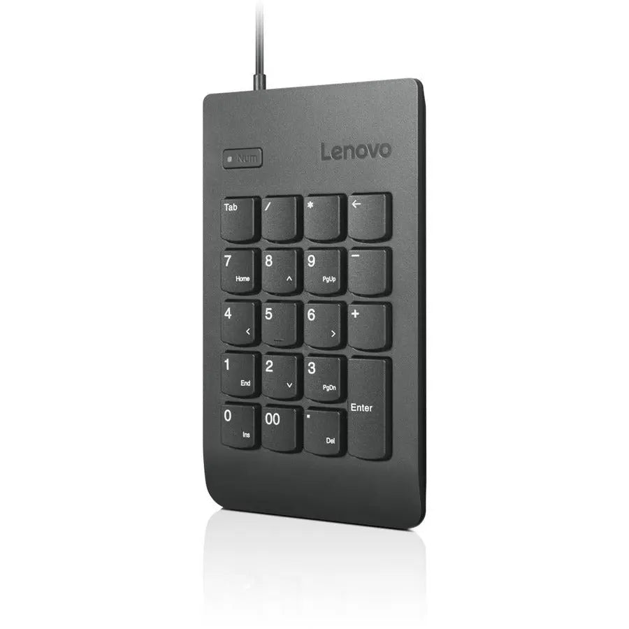 Lenovo USB Numeric Keypad Gen II – Compact Plug-and-Play Numeric Pad for PC and Tablet