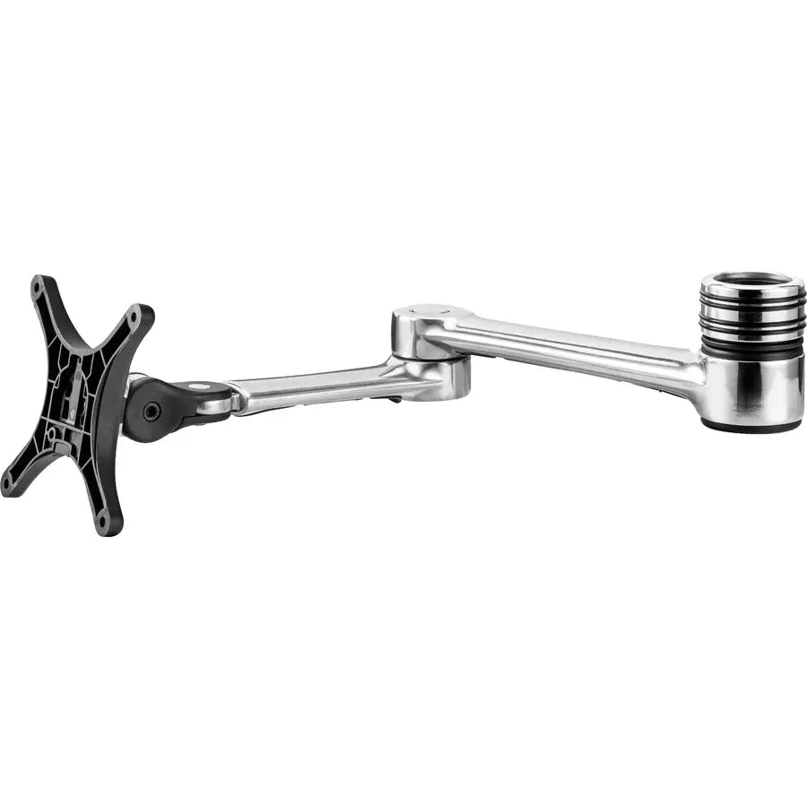 Atdec AF-AA-P Adjustable Dual-Monitor Mounting Arm – Silver with 10-Year Warranty