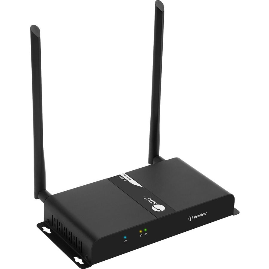 SIIG Wireless HDbitT HDMI 4K 60Hz Receiver with IR Extension and Long-Range Wireless Transmission