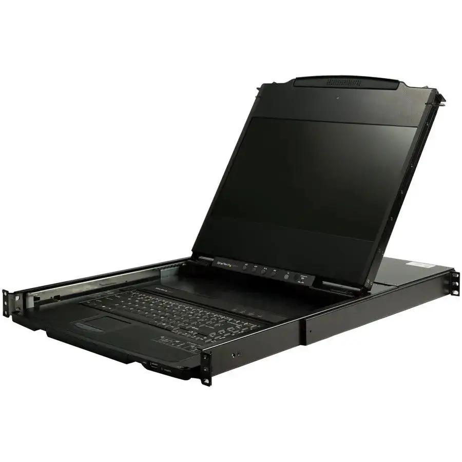 StarTech.com RKCOND17HD 17-Inch HD Rackmount Dual Rail KVM Console with DVI/VGA Support by StarTech.com