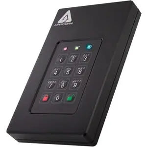 Apricorn Aegis Fortress L3 1TB External Solid State Drive with USB 3.0 and Hardware Encryption