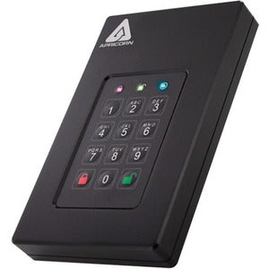 Apricorn Aegis Fortress 500 GB External Hard Drive with USB 3.0 and Hardware Encryption