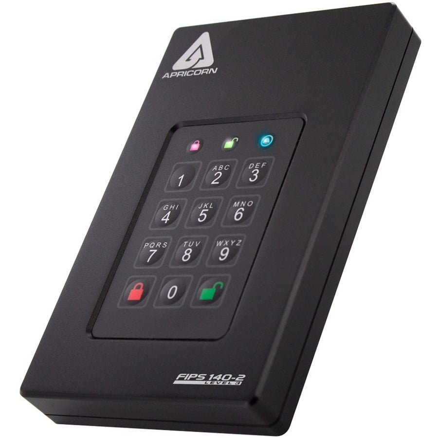 Apricorn Aegis Fortress 4TB External 2.5-Inch Hard Drive with Hardware Encryption