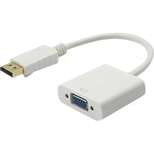 4XEM DisplayPort to VGA Adapter Cable - Supports WUXGA & 1080p Resolution