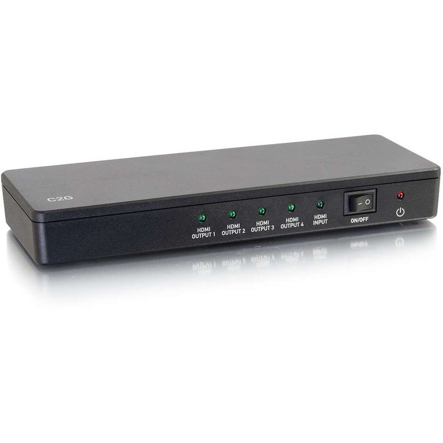 C2G 4-Port 4K HDMI Splitter - 4K 30Hz (TAA) by Legrand Group