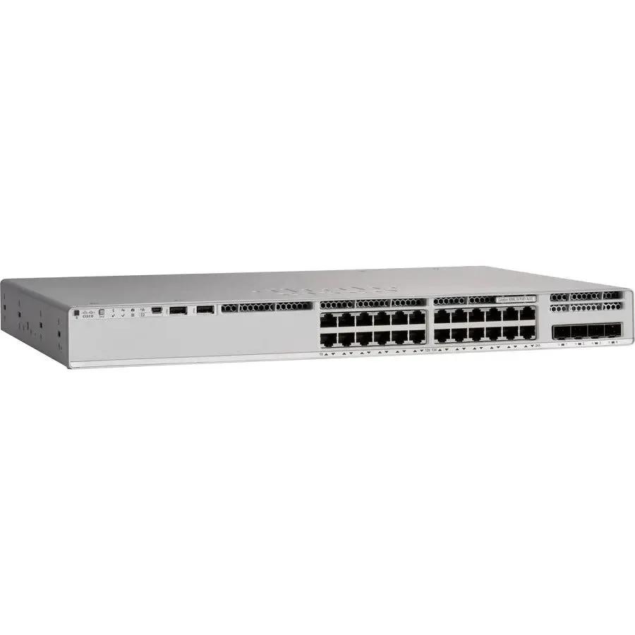 Cisco Catalyst C9200L-24P-4G Ethernet Switch – 24-Port Gigabit Rack-Mountable Network Switch with Layer 2 Support by Cisco Systems, Inc