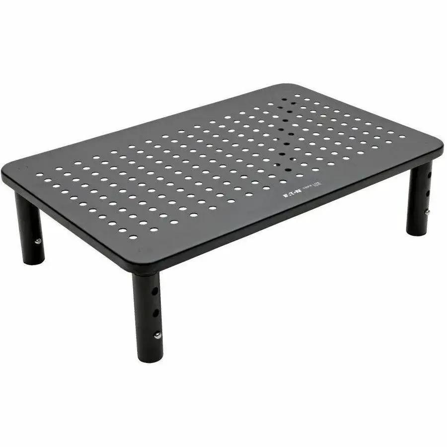 Eaton Tripp Lite Series Adjustable Monitor Riser for Desk, 14 x 9 Inches, Metal, Black by Eaton Corporation