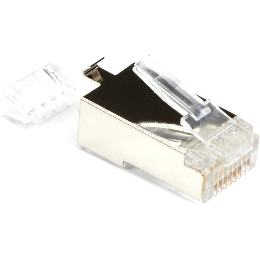 Black Box CAT6 Shielded Modular Plug for 23-AWG Wire - RJ45, 100-Pack
