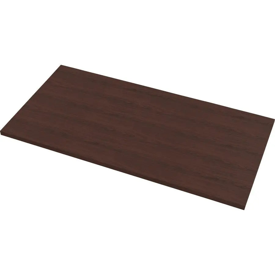 Fellowes Levado High-Pressure Laminate Desktop Mahogany - 60" x 30" Sit-Stand Workstation