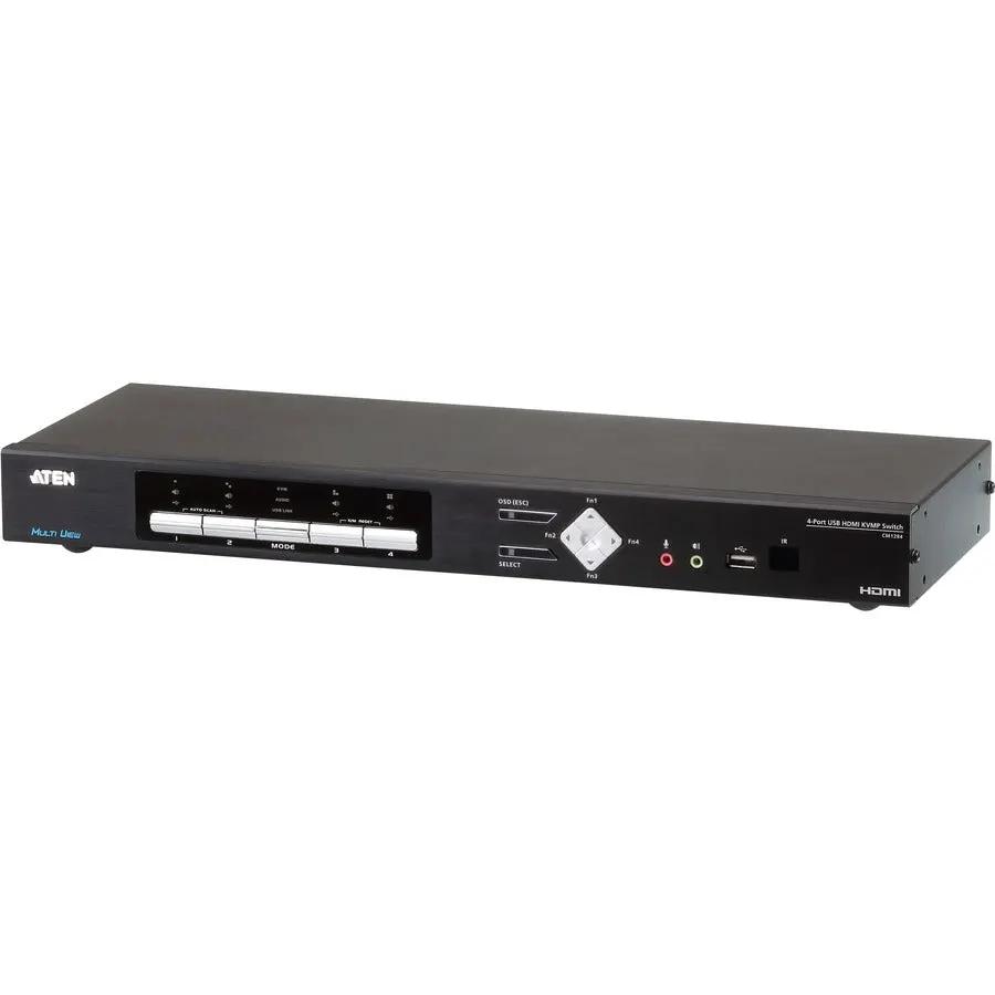 ATEN CM1284 4-Port USB HDMI Multi-View KVMP Switch for Real-Time Monitoring by ATEN TECHNOLOGY - ETAIL