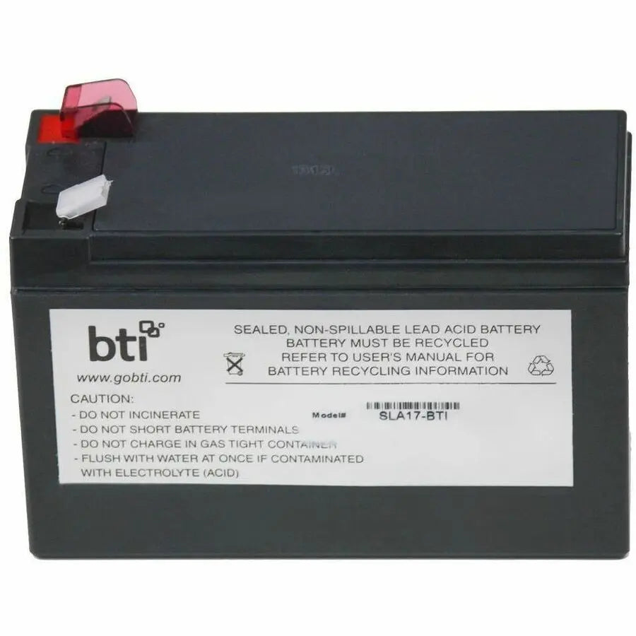 BTI Battery Unit SLA17-BTI 12V Sealed Spill-Proof Replacement Battery for UPS Systems