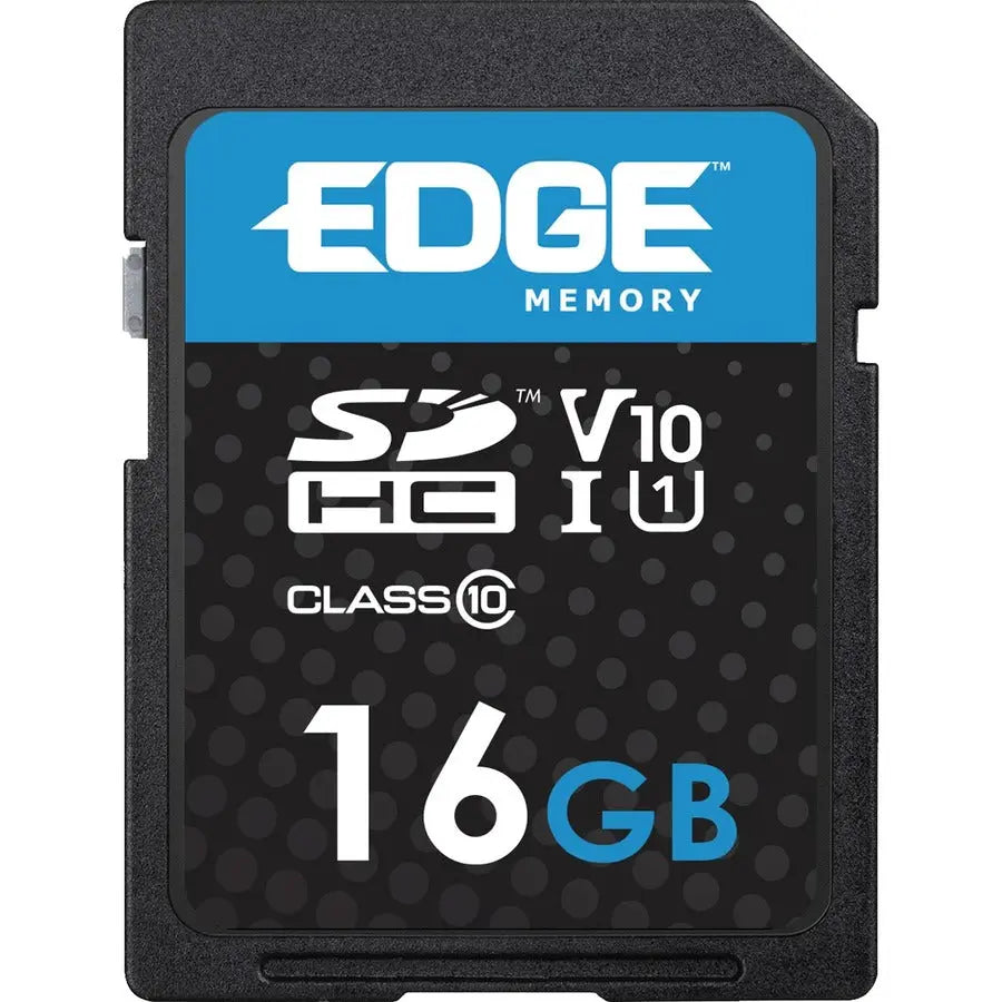 Edge Memory 16GB SDHC Card for Tablets, Cameras, and Mobile Devices