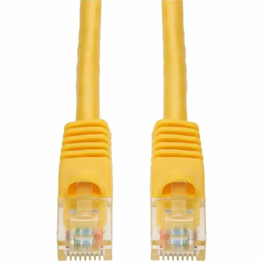 AddOn 30ft Yellow CAT 6A PVC Ethernet Cable with RJ-45 Male Connectors by ADDON