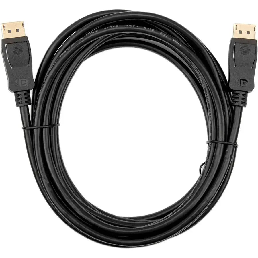 Rocstor Premium 15ft DisplayPort 1.2 Cable M/M - 4K UHD Support for High-Resolution Gaming and Professional Displays