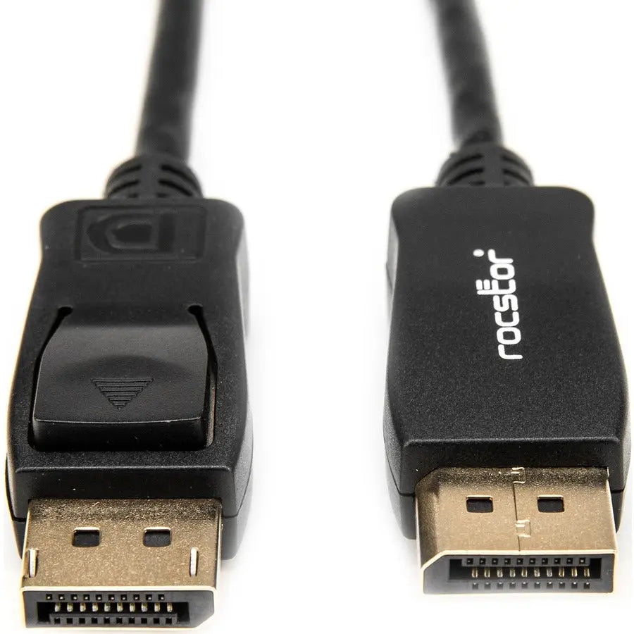 Rocstor Premium 12ft DisplayPort 1.2 Cable M/M – 4K UHD Resolution, Audio and Multi-Stream Support