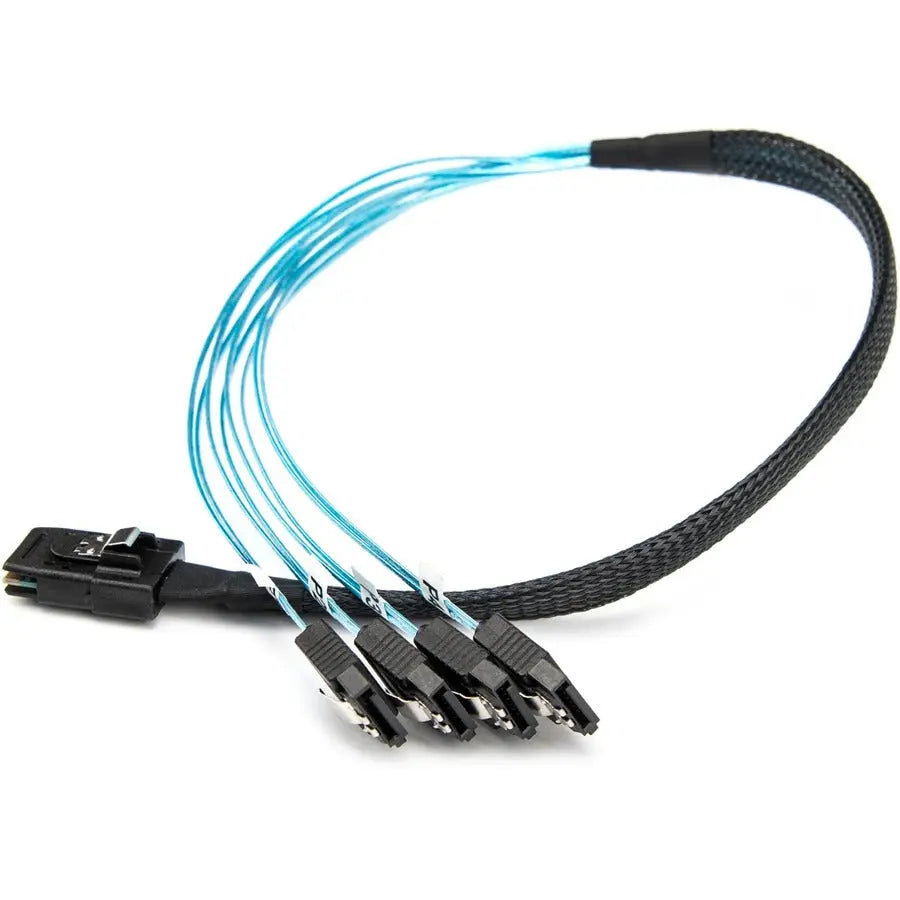 Rocstor 20in/50cm Serial Attached SCSI (SAS) to SATA Cable - Y10C251-BL1