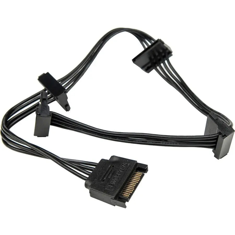 Rocstor Premium 15.7-inch SATA Power Splitter Adapter Cable - 4 SATA Female Outlets for Hard Drives and Devices
