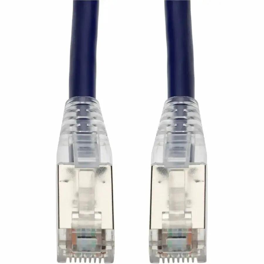 AddOn 30ft Purple CAT6 Shielded PVC Ethernet Cable with Snagless Bubble Boot RJ-45 M/M by ADDON