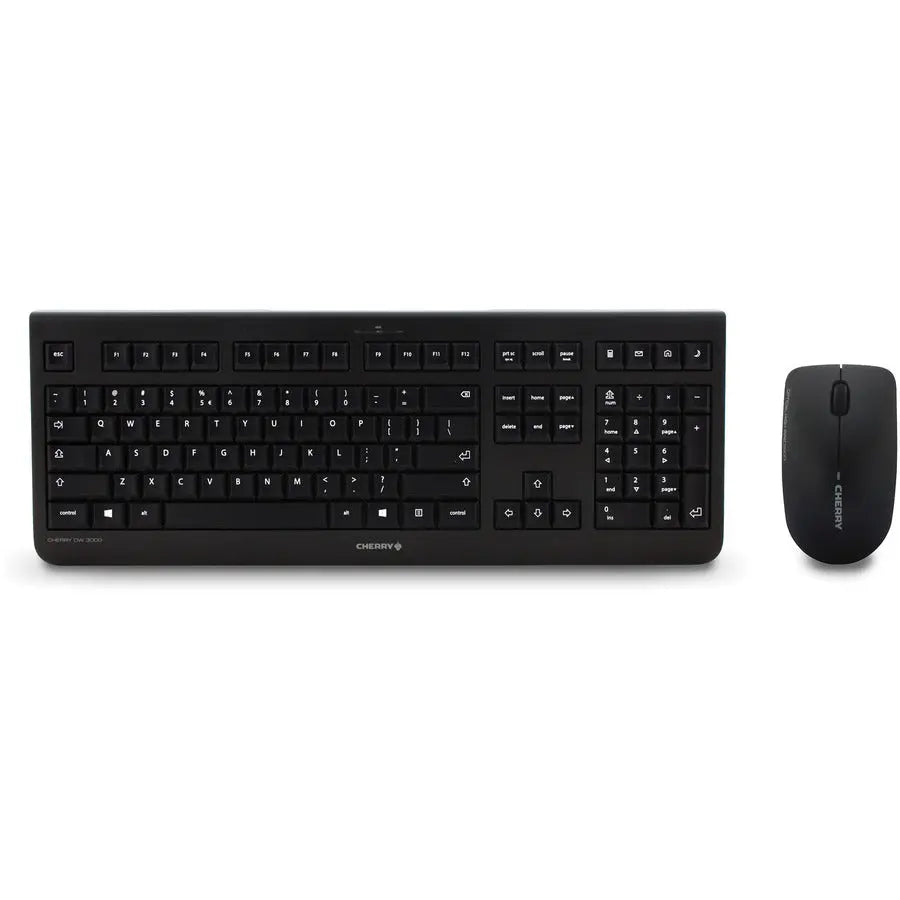 Cherry DW 3000 Wireless Keyboard and Mouse – Compact, Quiet, Reliable Office Combo