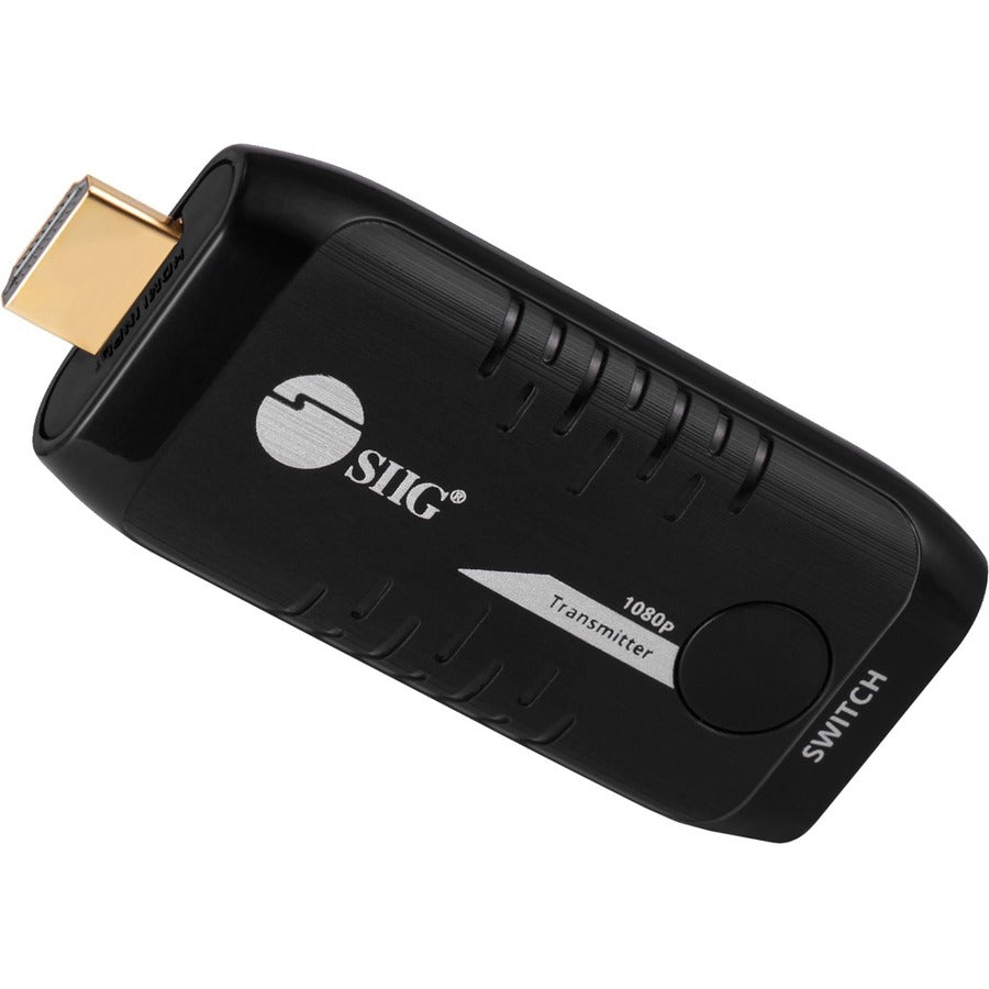 SIIG 10x1 1080p Wireless HDMI Extender Transmitter - 66 ft Range for Reliable HD Video and Audio Transmission