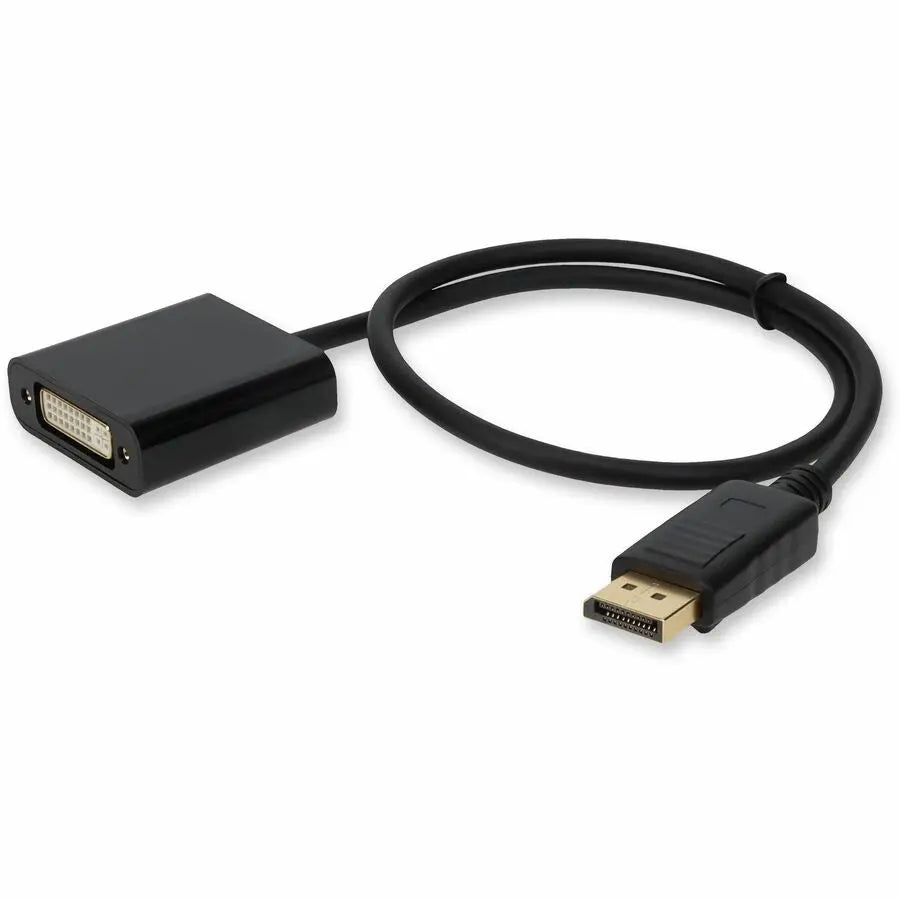 AddOn 2ft DisplayPort 1.2 Male to DVI-D Dual Link Female Video Cable for High-Resolution Display up to 2560x1600