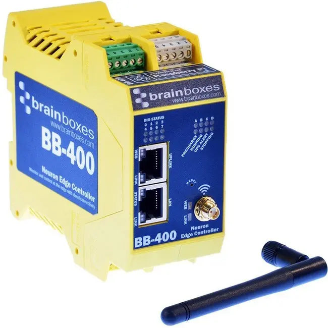 Brainboxes NeuronEdge BB-400 Industrial Smart Controller with Raspberry Pi Compute Module 3+