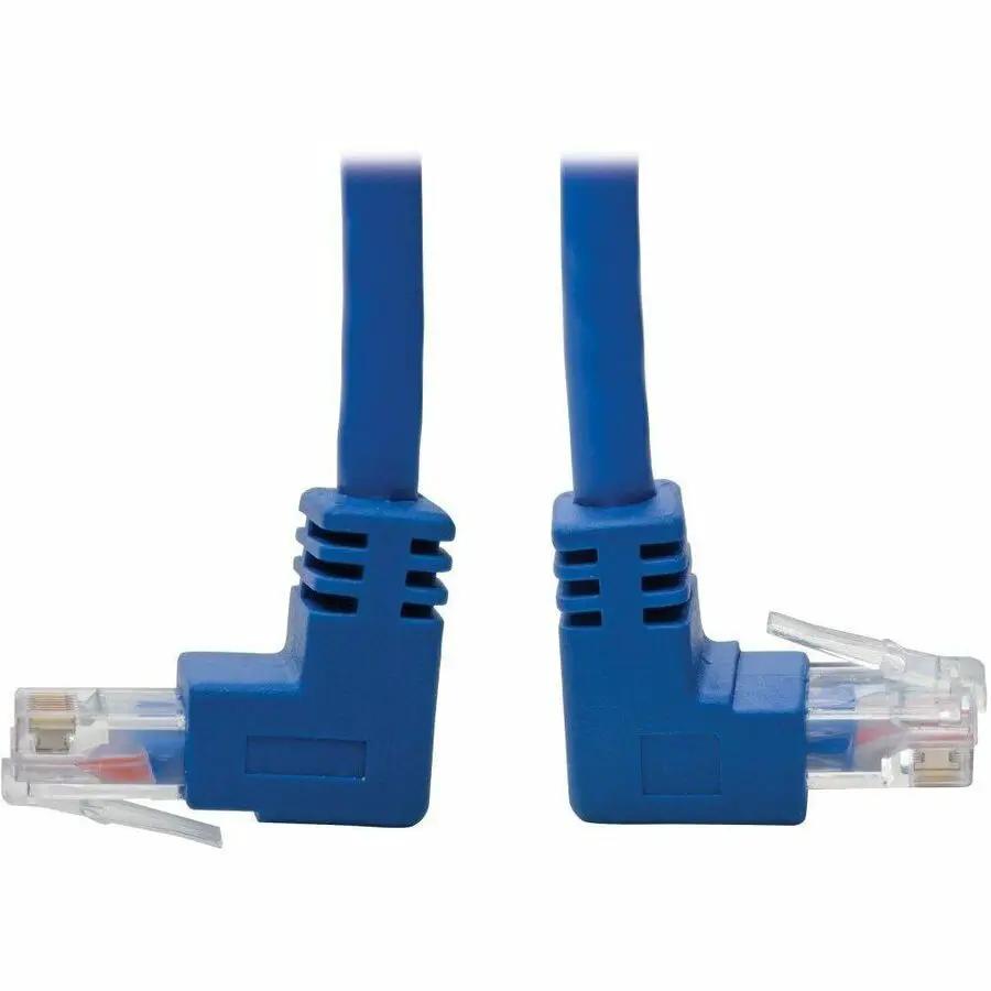 Eaton Tripp Lite Series N204-004-BL-UD 4 ft Blue Cat6 UTP Patch Cable with Up/Down-Angle RJ45 Connectors by EATON TRIPP LITE SERIES CONNECTIVIT
