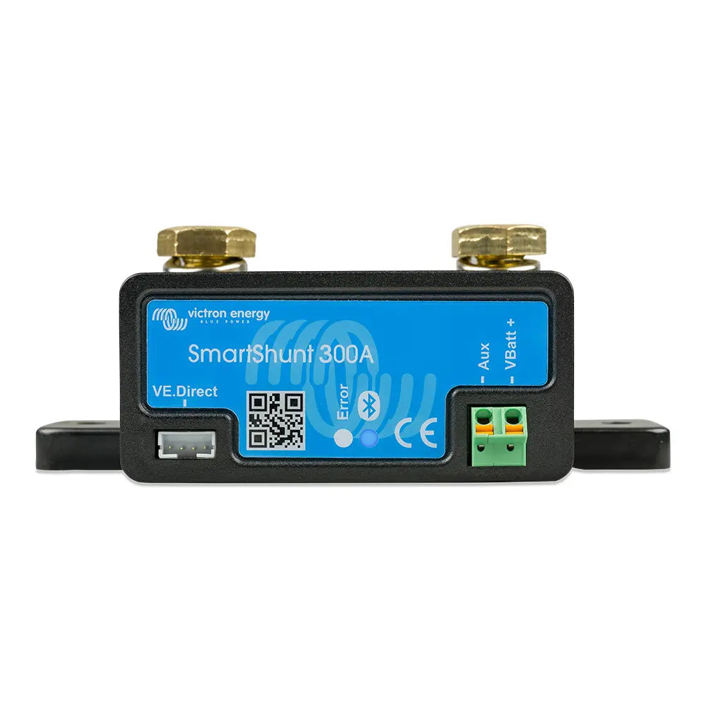 Victron SmartShunt 300A Battery Monitor - Bluetooth Connectivity for Easy Battery Management