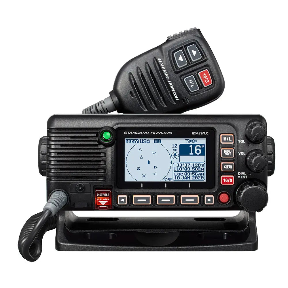 Standard Horizon GX2410GPS 25W VHF Marine Radio with GPS, AIS, NMEA 2000, and Wireless Remote Microphone