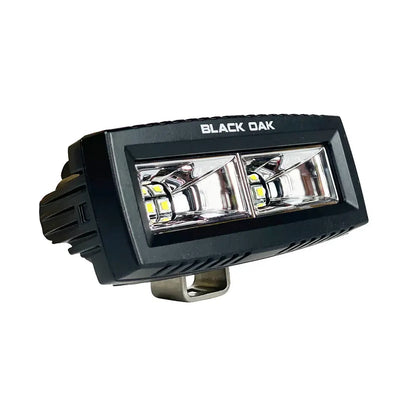 Black Oak 4-inch Marine Spreader Light Flood Scene LED Pro Series 3.0 – Black
