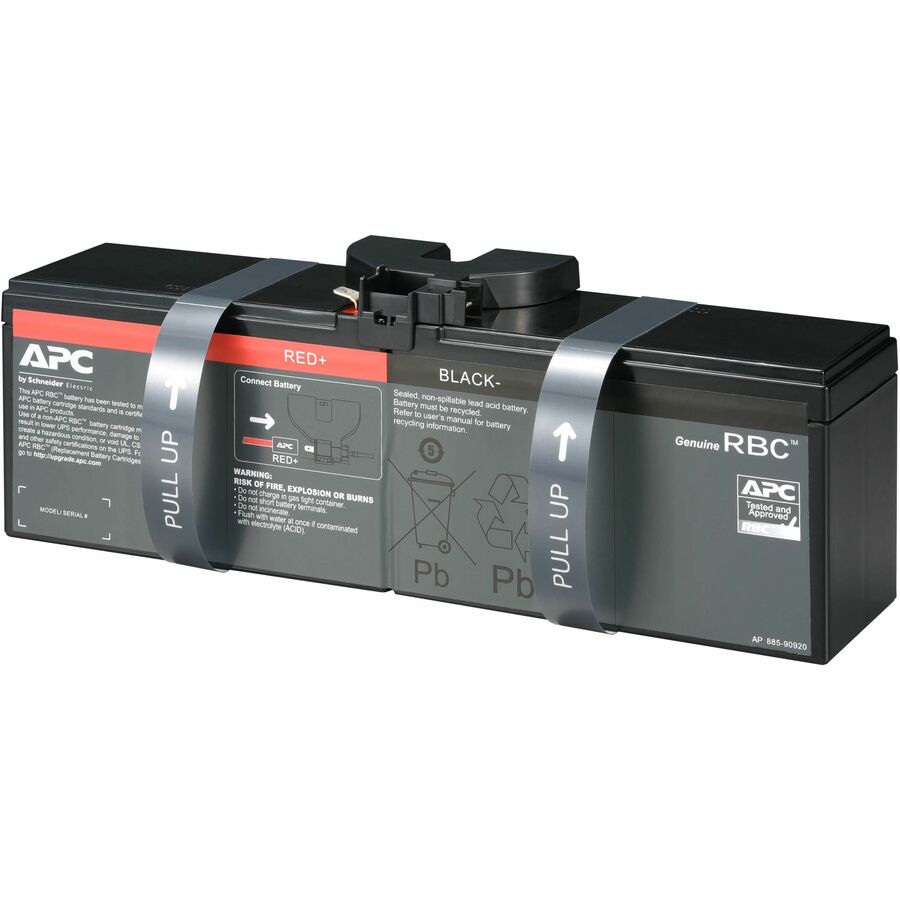 APC APCRBC160 Replacement Battery Cartridge for Back-UPS, 12V 7.2Ah VRLA Battery